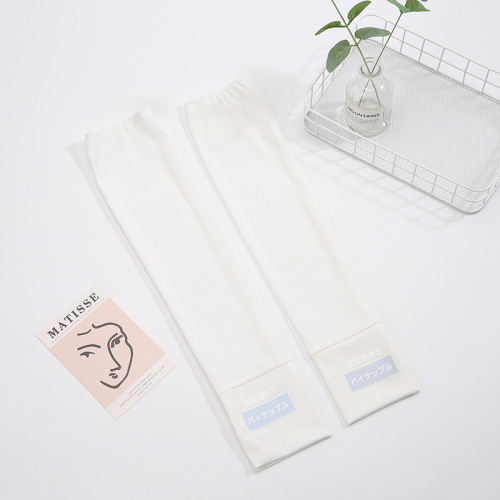 Ice Japanese striped girls thin sun protection ice sleeves slimming cycling arm guards anti-UV arm sleeves wholesale