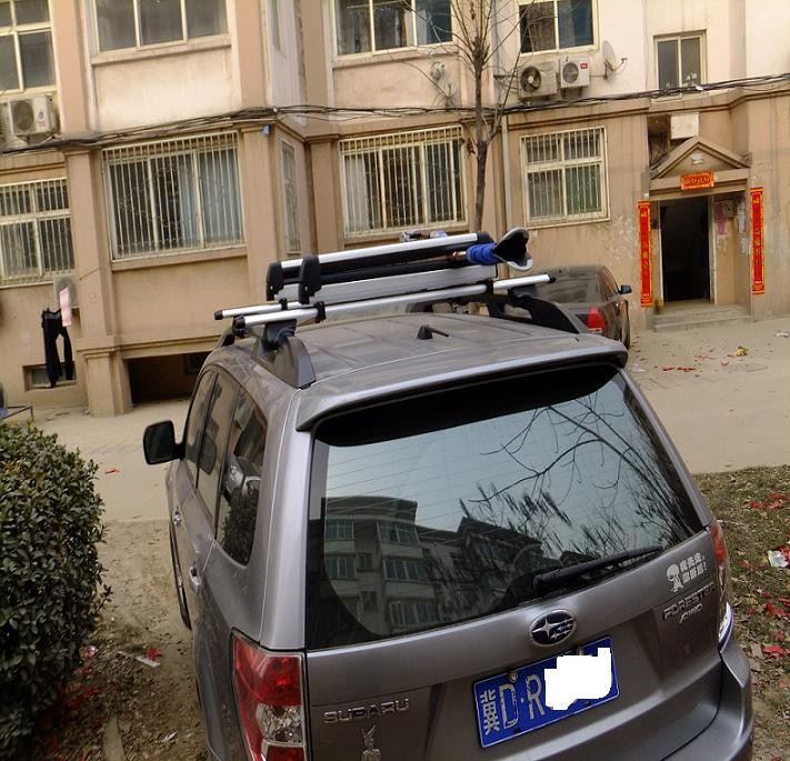 Tuoye Car Roof Ski Rack Suv Car Snowboard Rack Sedan Winter Snowboard and Snowshoe Fixed Luggage Rack