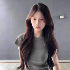 法系复古灰色正肩短袖针织衫女夏季高级感别致显瘦气质百搭上衣潮