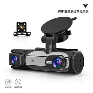 Paylaşımlı səyahət üçün üç linzalı WiFi, infraqırmızı gecə görüntülü, geniş bucaqlı videoregistrator