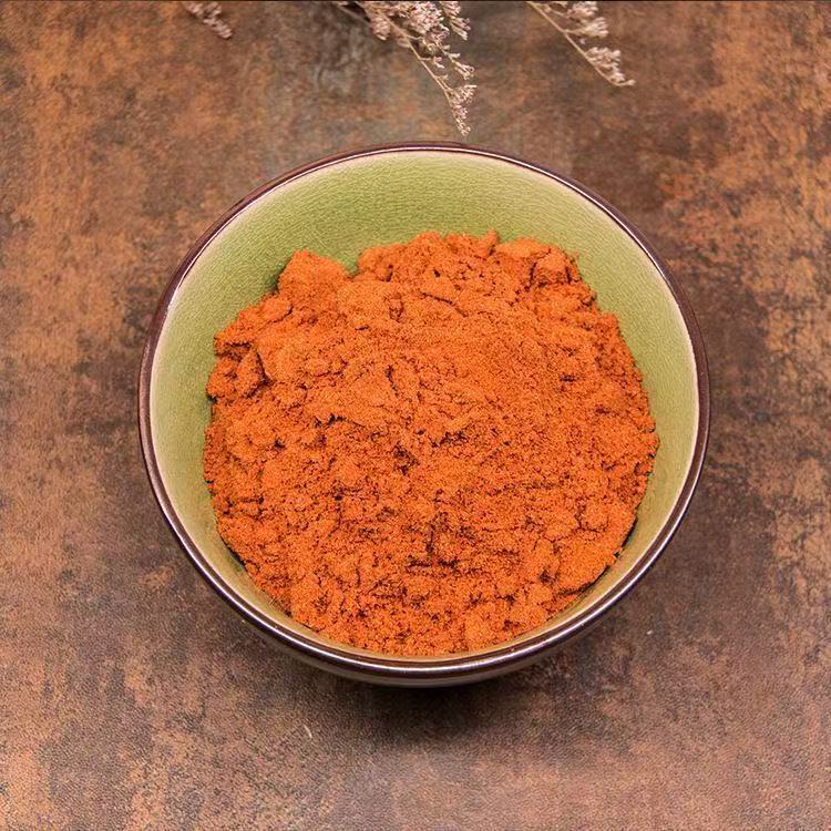 Safflower Powder Hong Hua 红花 Ultra Fine Ground Herbal Powder for Tea and Foot Soak 500g in use