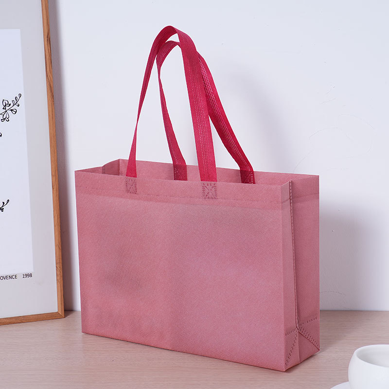 Bolsas de tela no tejida ecológicas personalizadas impresión de logotipo tienda de ropa bolsa de compras bolsa de ropa bolsa de mano bolsa de publicidad image 1