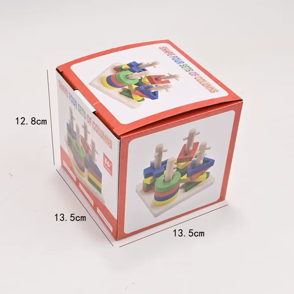 Four sets of columns in the machine - color box 0.37kg