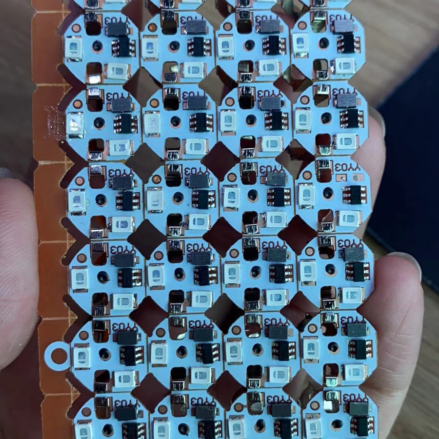 新款免焊 红蓝闪单面机芯 红蓝闪  现货  玩具游戏