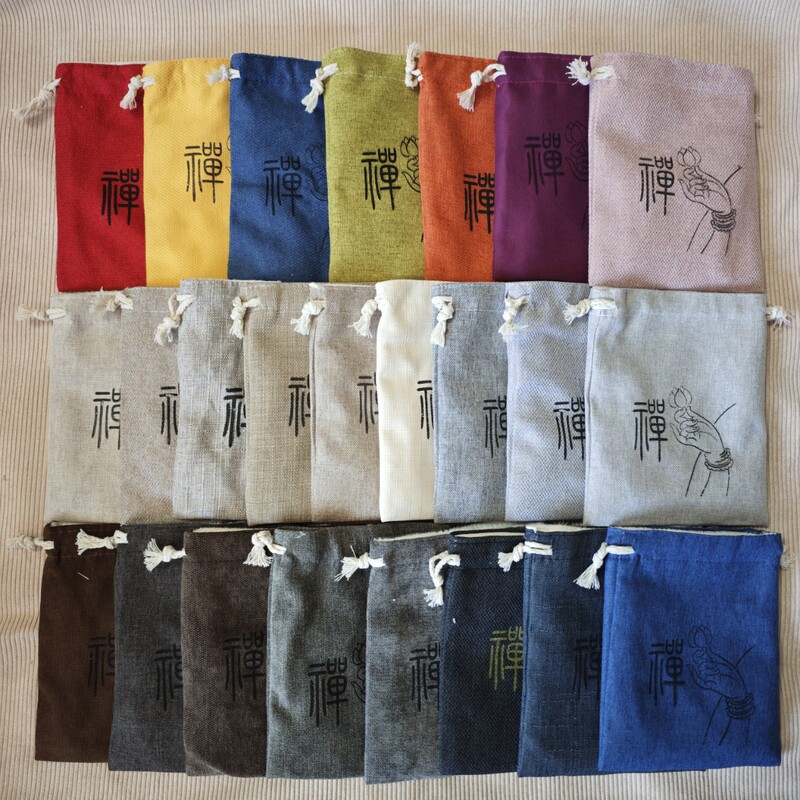 Wholesale Cloth Bags for Buddhist Beads and Bracelets, Double-Layer Cloth Bags with Drawstring, Bags for Walnuts and Bodhi Beads, Storage Bags for Cultural Artifacts Wholesale Cloth Bags for Buddhist Beads and Bracelets, Double-Layer Cloth Bags with Drawstring, Bags for Walnuts and Bodhi Beads, Storage Bags for Cultural Artifacts
