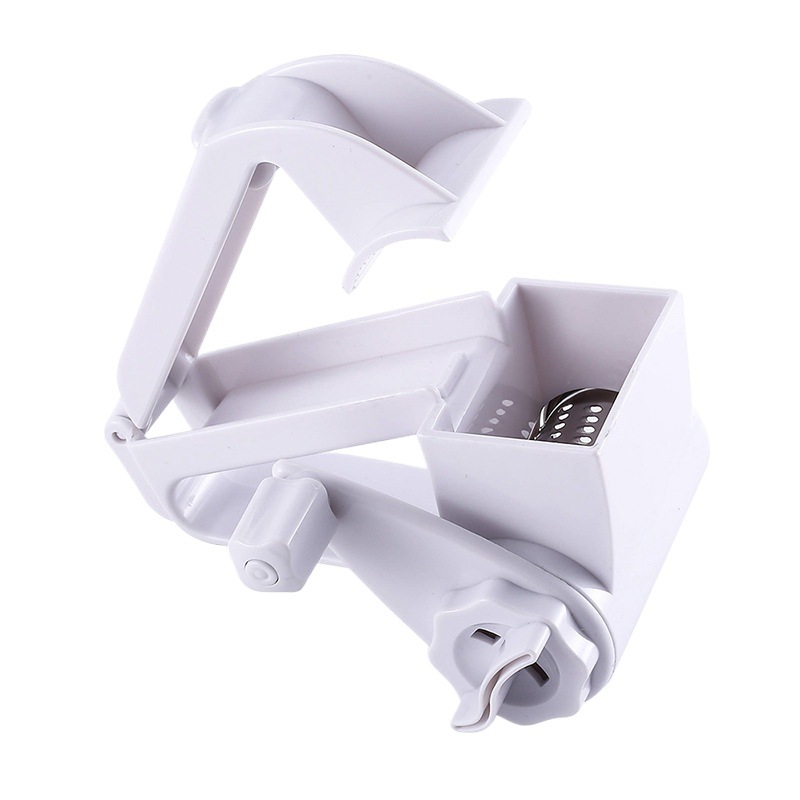 Rallador de Queso Rotatorio Manual Transfronterizo 2025, Rallador de Queso Multiusos Tres en Uno