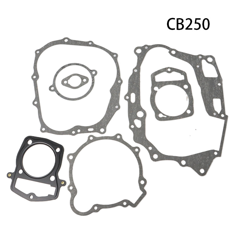 Cqrmx6 Off-Road Motorcycle Accessories Zongshen Cb250 Air-Cooled Engine Paper Pad Full Set of Paper Pad Lower Cylinder Pad