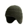 Otoño e Invierno para hombres y mujeres al aire libre todo fósforo protección para los oídos sombrero de punto a prueba de frío cálido jersey de color sólido sombrero de lana pequeño de aspecto facial