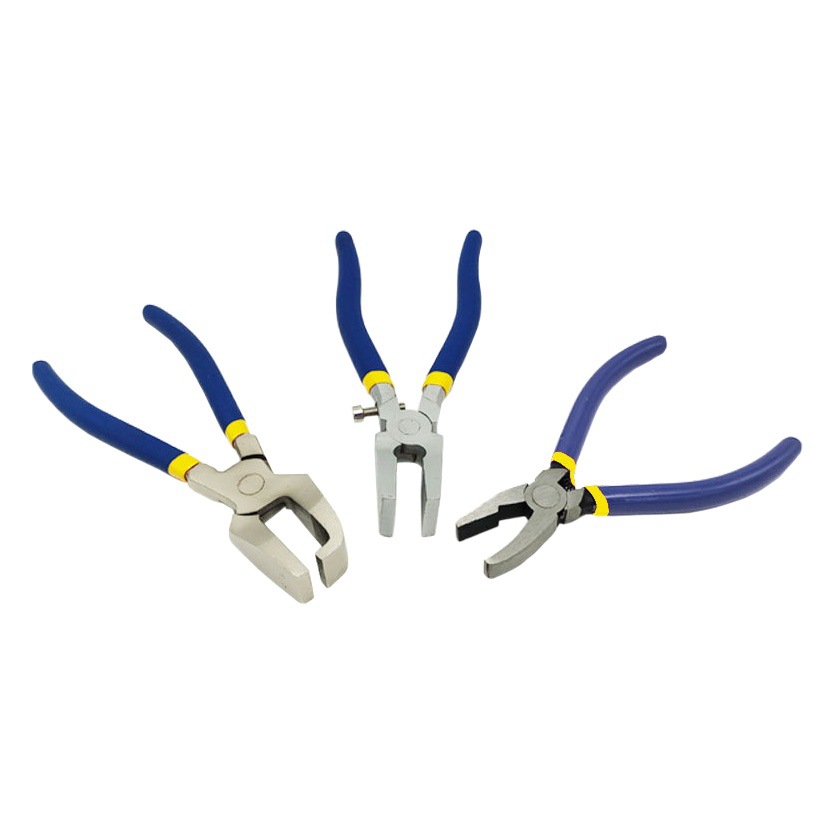 Venta directa de fábrica: Alicates para vidrio de 8 pulgadas, alicates para vidrio plano, alicates para vidrio de 6 pulgadas, alicates para cortar bordes curvos de vidrio al por mayor