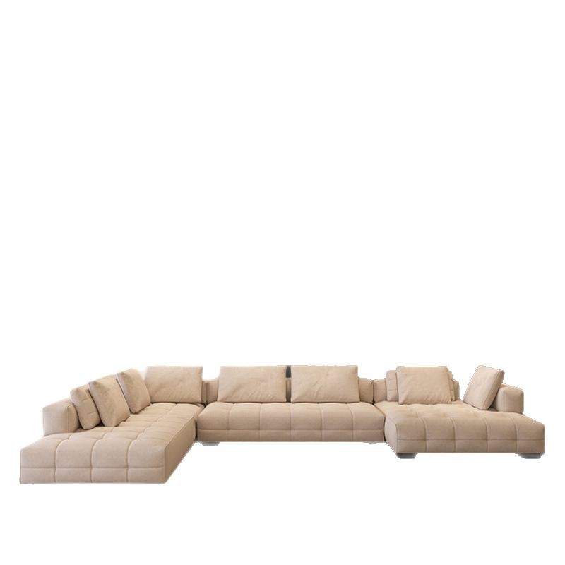 Foshan ventas directas de fábrica Lawrence sofá combinación de sala de estar tela moderna italiana simple sofá chaifei