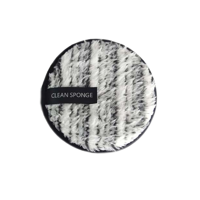 Fábrica directa perezosa agua limpia lavar la cara desmaquillaje algodón polvo de limpieza esponja de maquillaje herramientas de polvo de maquillaje desmaquillaje