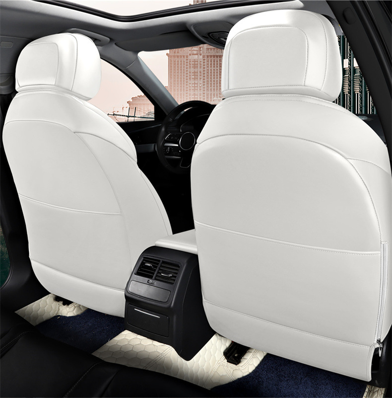 Car Seat Covers, Special Car Seat Cushions, Universal Seat Covers for All Seasons, Five-Seater Full Surround Pu Leather Car Seat Cushions