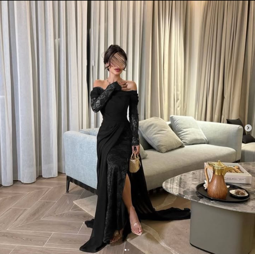 2026 comercio exterior Aliexpress INS sexy encaje un hombro vestido de fiesta vestido delgado vestido vestido largo