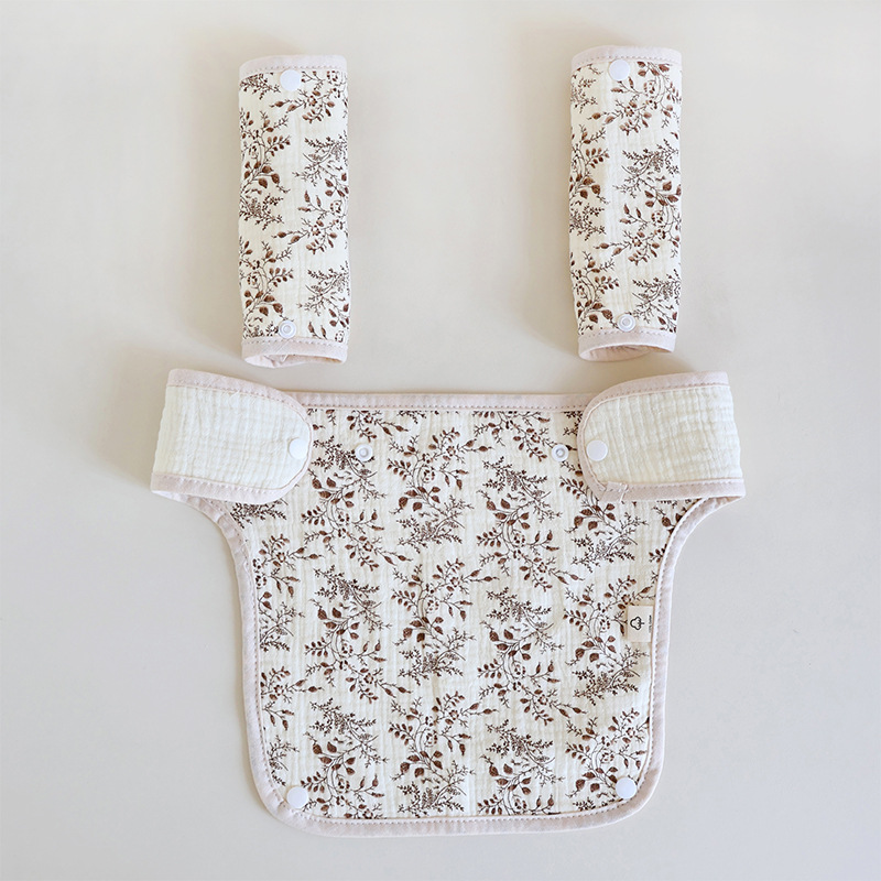 Cintura taburete bebé babero fábrica al por mayor bebé Correa bebé cuatro estaciones bebé comiendo funda babero