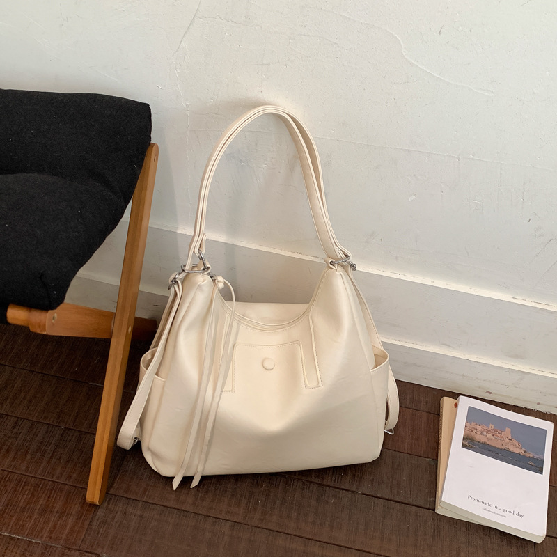 Una bolsa multipropósito de gran capacidad para mujeres 2026 nueva moda simple mochila de hombro de viaje bolsa de ocio