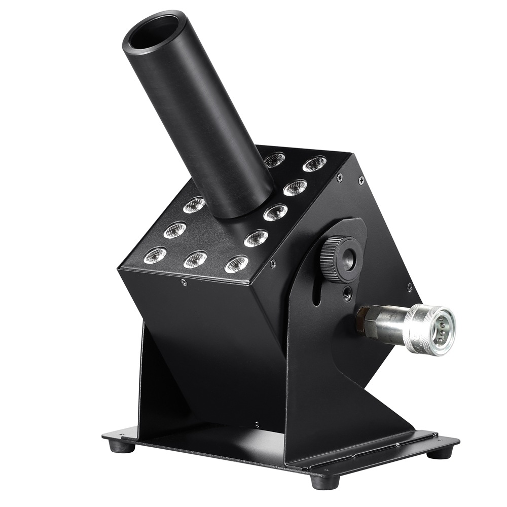 Máquina de Columna de Dióxido de Carbono LED, Máquina de Niebla de Agua Multicolor Multiángulo para Bodas, Máquina de Humo para Actuaciones en Escenarios y Bares