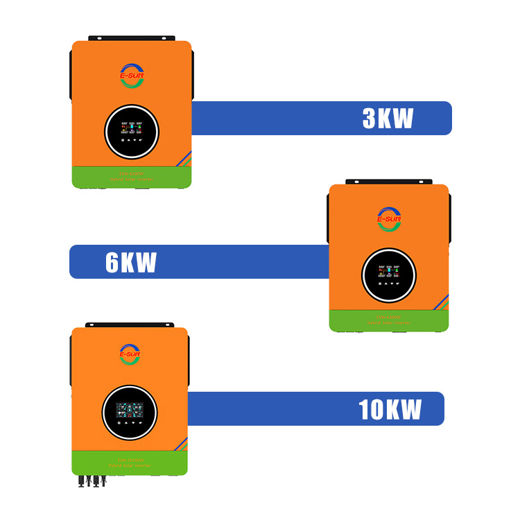 6.2KW Inverter de almacenamiento de energía fotovoltaica de alta potencia Equipo central del sistema de energía solar conectado a la red