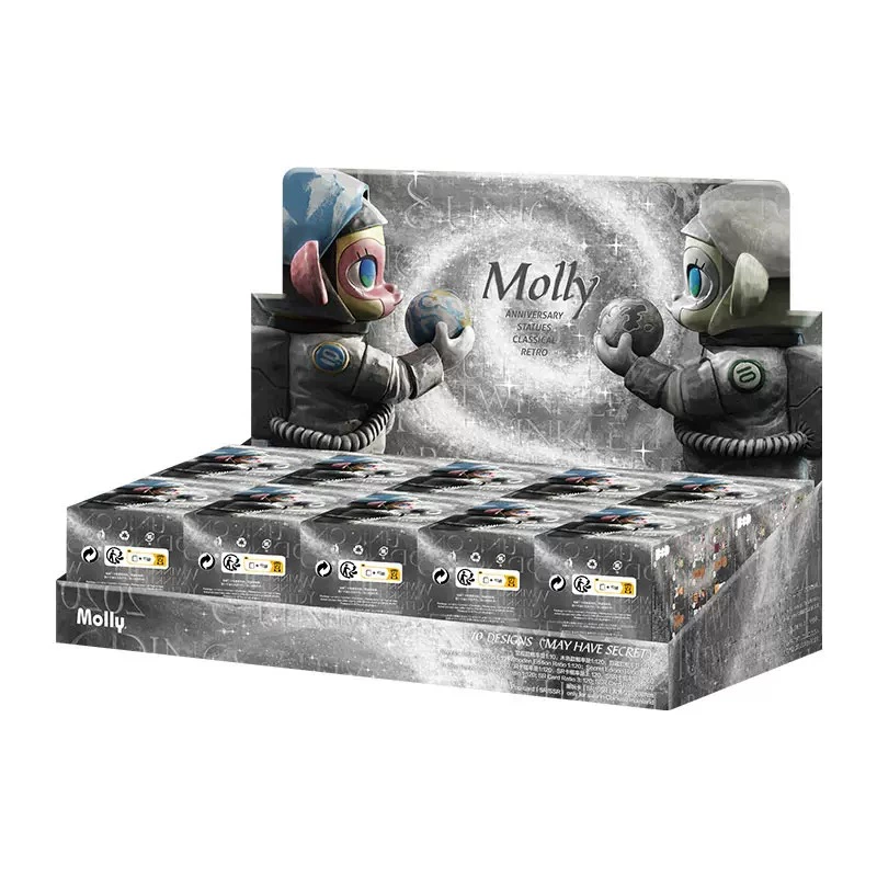 Blind Box Collector Set (POP MART) Molly & Assorted Series, Random 6–12 Box Sets