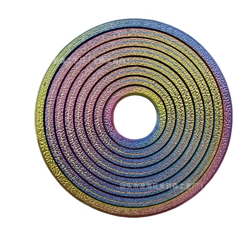 3D Printed Fidget Spinner Fidget Ring Toy for Adults Rotating Ring Decompression Toy Creative