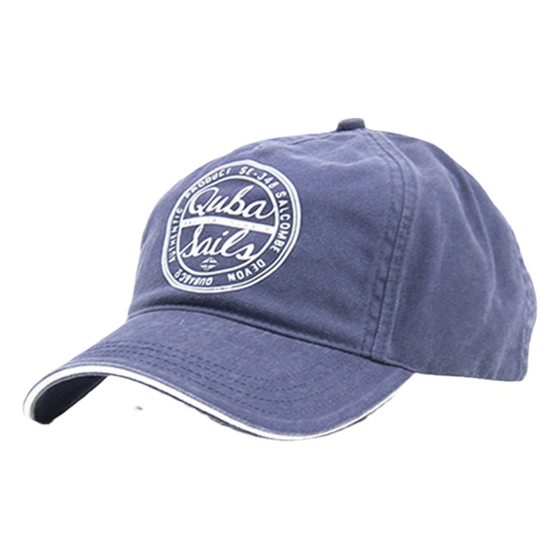 Gorra de Béisbol de Algodón Orgánico con Protección Solar, Logotipo Bordado Versátil, Parte Superior Suave, Estilo Desgastado, Personalizable al por Mayor