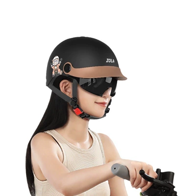 Motosiklet kaskı (dəbilqə) – light half helmet ear protection