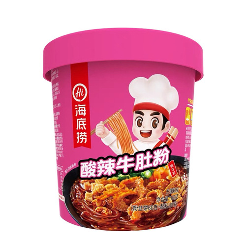 Haidilao self-heating hot pot commercial wholesale self-heating rice convenient quick-eat sour and spicy glass noodles dormitory one piece dropshipping