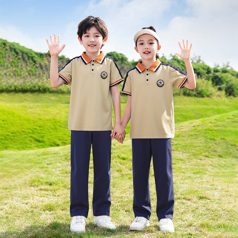 Jiangxi Shangrao City Designated School Uniforms for Primary and Secondary Schools, Spring, Autumn and Summer Full Sets of Primary School Uniforms, Sports Suits for Boys and Girls