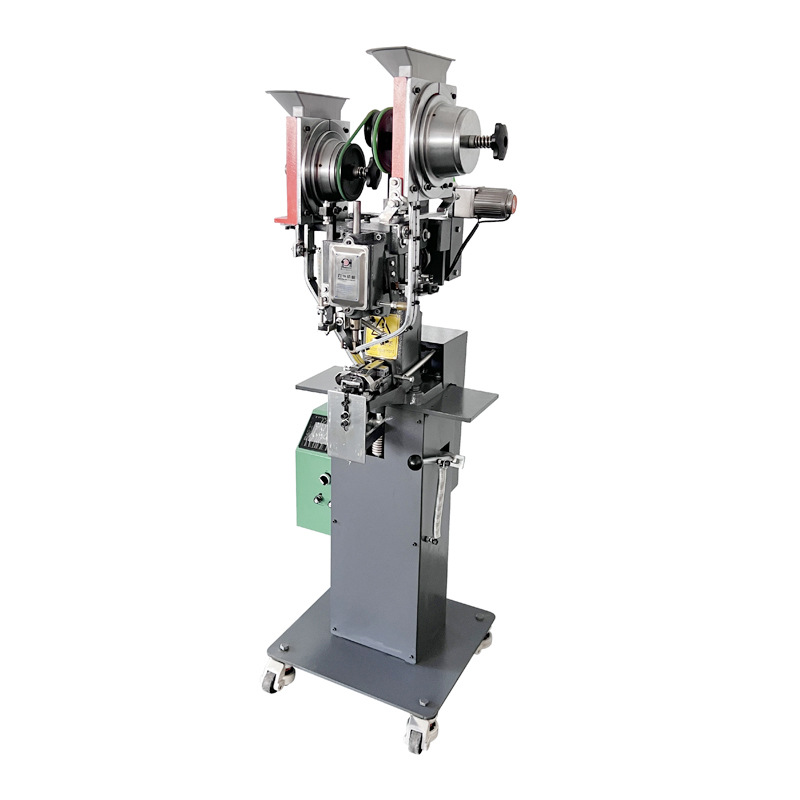 服装厂专用全自动牛仔钮扣铆合机打扣机 牛仔裤袋口钉机 四合扣机