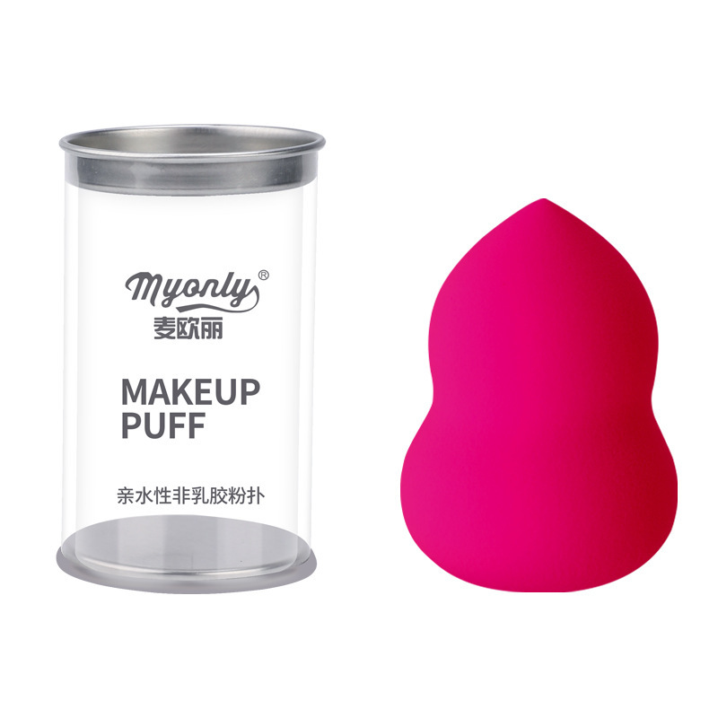 Maioli puff calabaza puff calabaza gota de agua puff maquillaje de huevo esponja puff maquillaje huevo de maquillaje