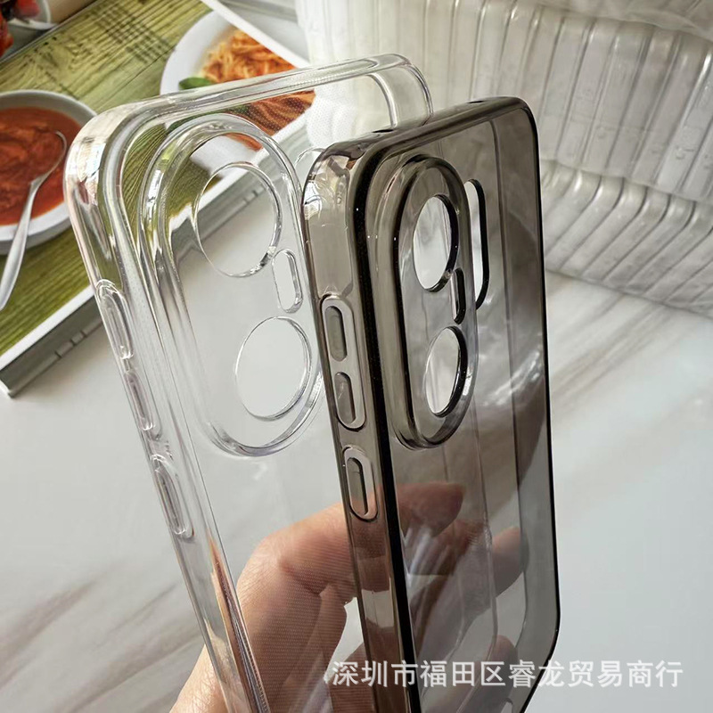 vivo iqooneo10pro+ 携帯電話ケース透明 iqooneo 10 保護カバーソフトシェル溝接着剤に適しています|undefined