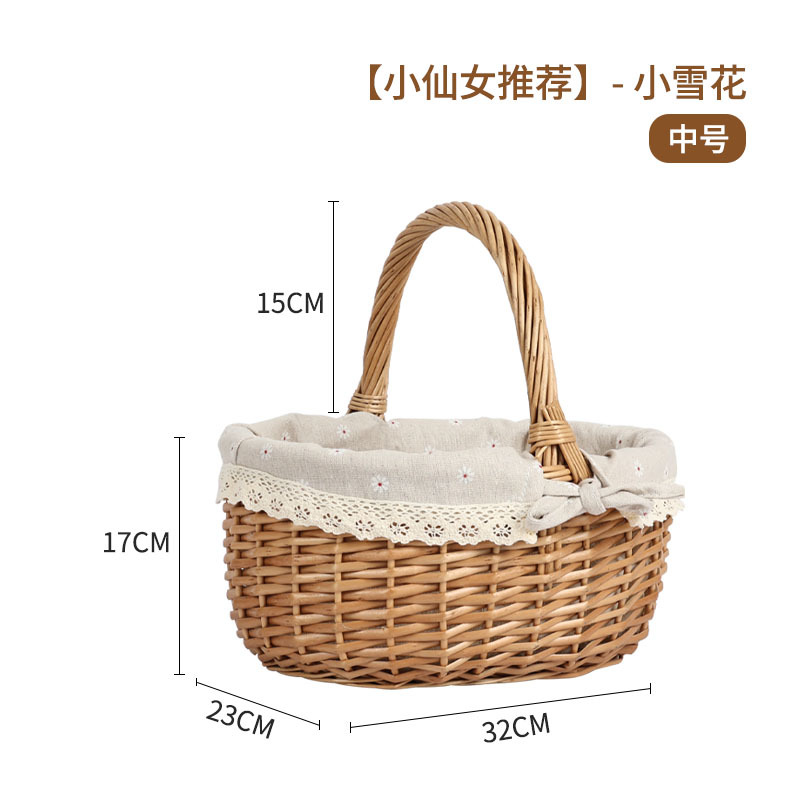 Redondo de lino medio