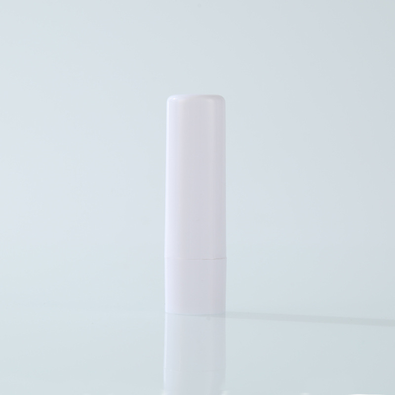 En stock 5G bálsamo labial tubo vacío muestra embalaje de plástico lápiz labial tubo Rosa DIY recto puede tubo de bálsamo labial
