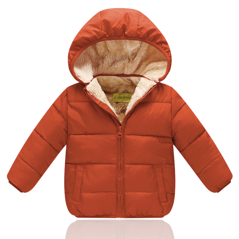 Ropa de Invierno para Niños 2025, Chaqueta con Capucha para Bebés, Forrada de Felpa, Gruesa, para Niños y Niñas, Chaqueta de Plumón para Niños Pequeños y Medianos