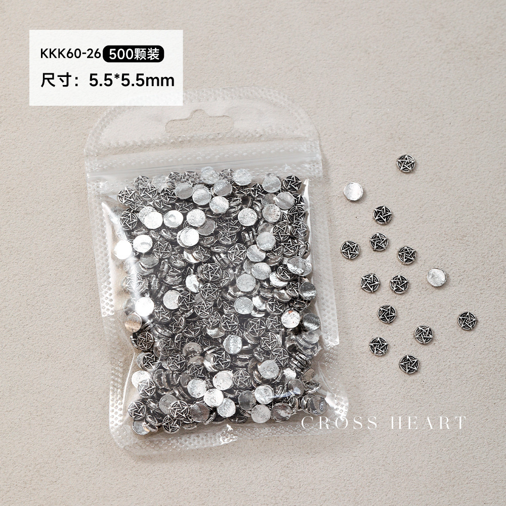 【KKK60-26】 크로우 하트 주얼리 약 500개