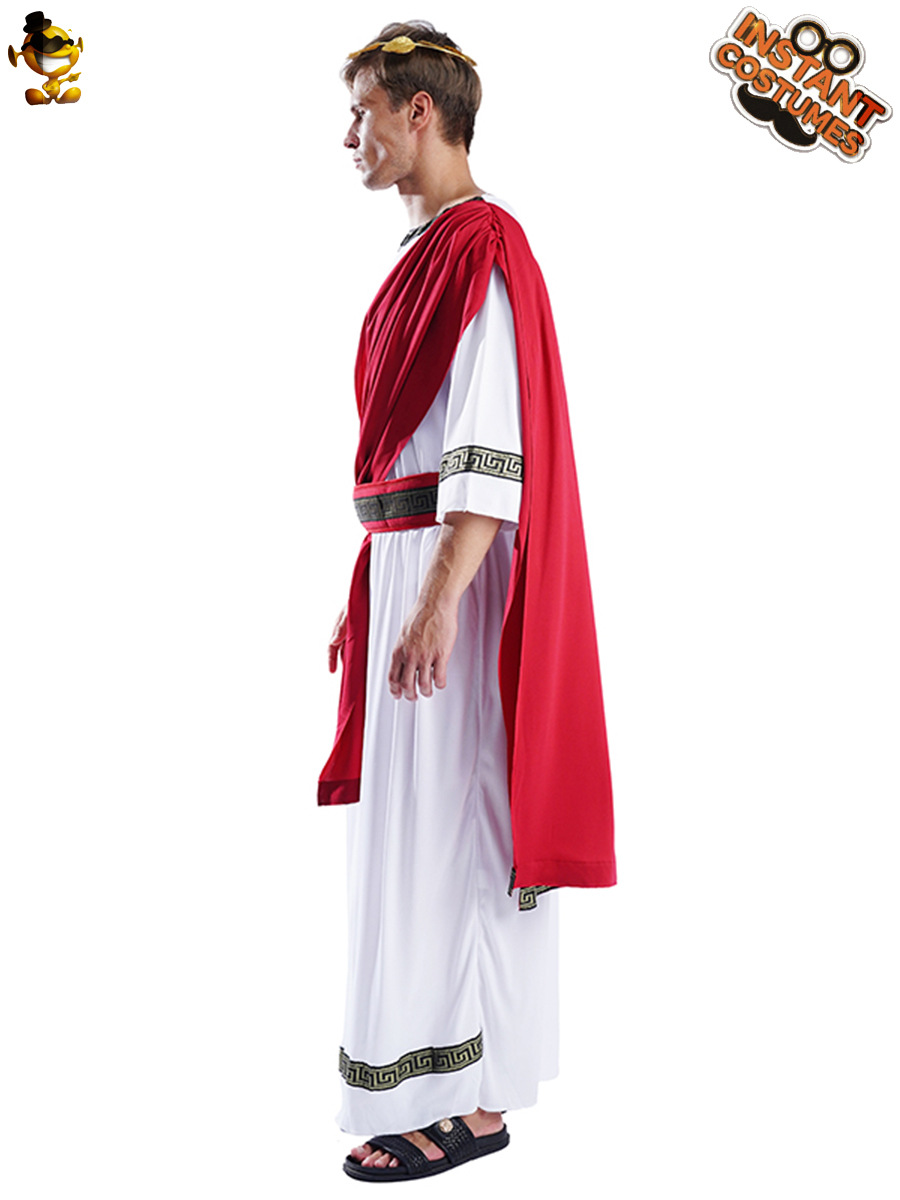 Traje romano de los hombres grandes traje Cosplay traje de la etapa traje de la mascarada ropa de fiesta image 4
