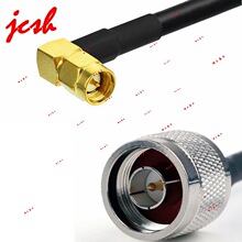 N-J�����݃���DSMA-JW 90��ֱ�Ǐ���ȫ�~RG58 50-3���lRF�B�Ӿ�