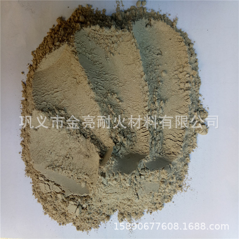 水硬性结合耐火泥硬化无需加热 砌砖用耐火泥接缝严密 抗剥落