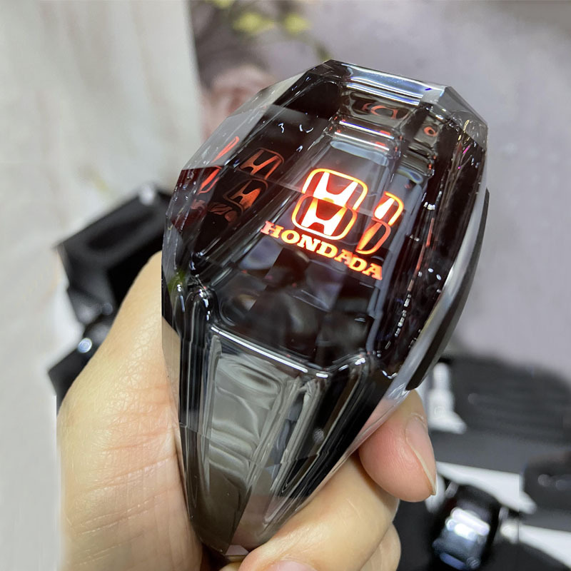 Aplicable A LA 10ª Generación de Civic Accord ailisen Odyssey cristal cubierta de la manija del engranaje modificado palanca de engranaje de cabeza