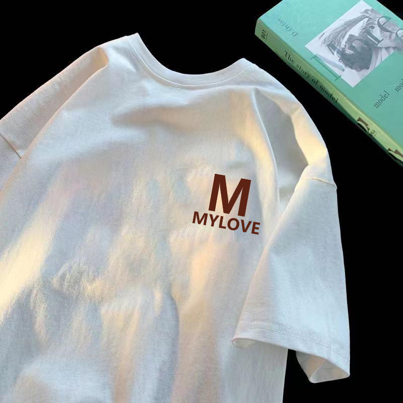 Ice silk short sleeve white small M