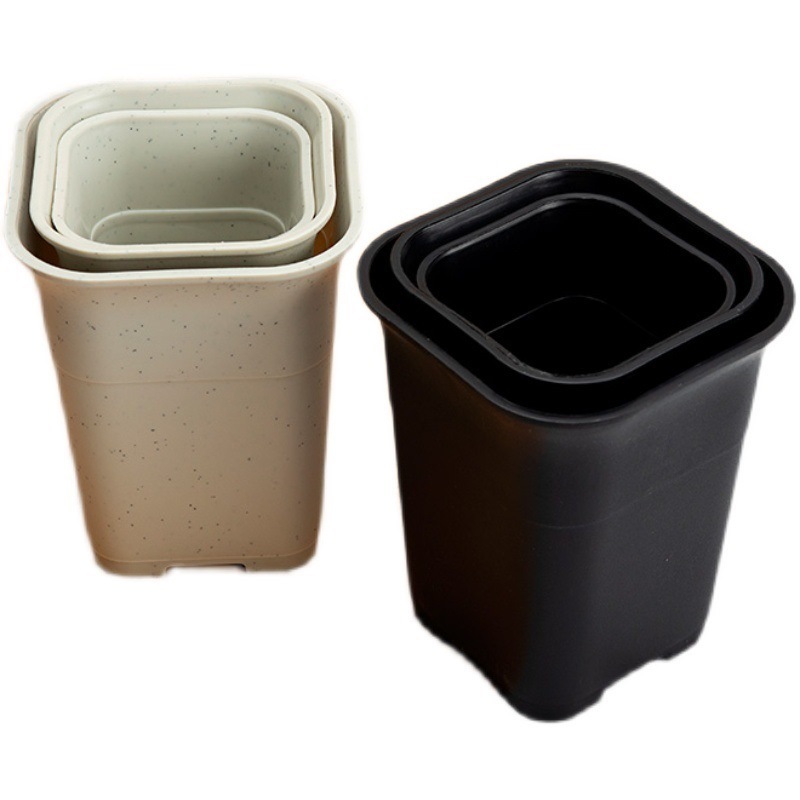 Lavabo grueso, lavabo pequeño, alto, plástico de gran diámetro, pila vieja, bola de cactus, olla cuadrada de rocío de jade de Vientiane de doce rollos