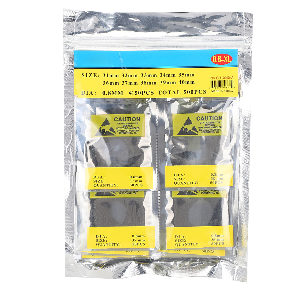 修表工具 防水圈  0.8-XL多规格手表防水圈 手表后盖防水圈 胶圈