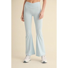 H 36442 High Waist Flared Yoga Pants ���������٤��