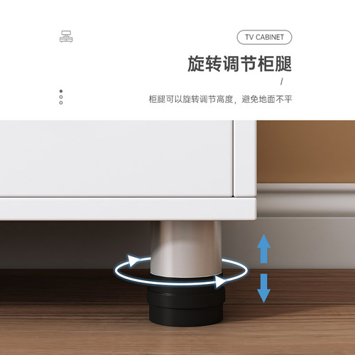 TV cabinet light luxury small apartment retractable simple floor-standing TV cabinet simple modern living room home bedroom floor cabinet
