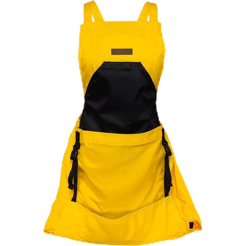 Transfronterizo Amazon Oxford Tela Delantal Bolsa de almacenamiento Orchard Picking Bolsillo grande Delantal de liberación rápida Ventas directas de fábrica