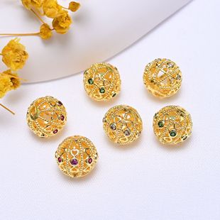 ��ɫ18K�����������U����΢��ʯ���diy����朴���������l