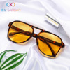 Trend retro sunglasses suitable for men and women, glasses solar-powered, 2021 years, European style, wholesale