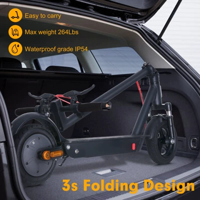 Qatlanan elektrik skuterlər – Scooter MK086 High-Power Foldable Scooter