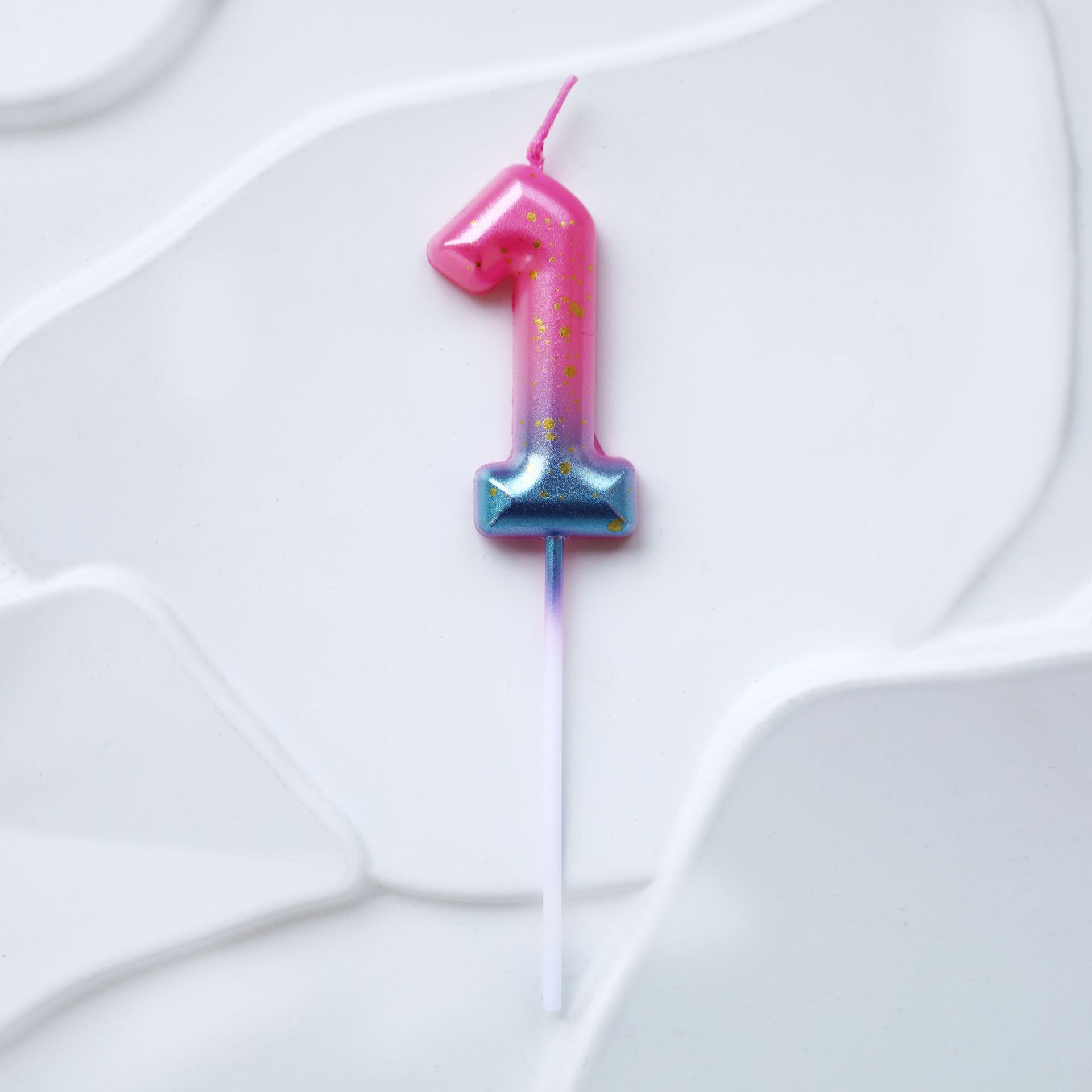 Velas numéricas decorativas para pastel de cumpleaños