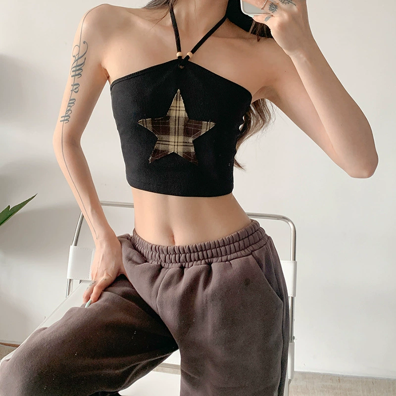 Летний модный сексуальный жилет (Cross-border торговля), 2023 Европейский стиль slim fit