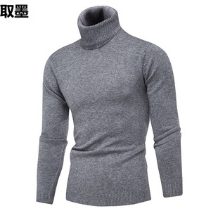 2023 cross-border foreign trade autumn and winter new fashion leisure high collar solid color basic mass running sweater sweater sweater
